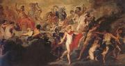 Peter Paul Rubens The Council of the Gods (mk05) USA oil painting artist